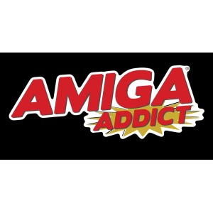 Amiga Addict Vinyl Sticker