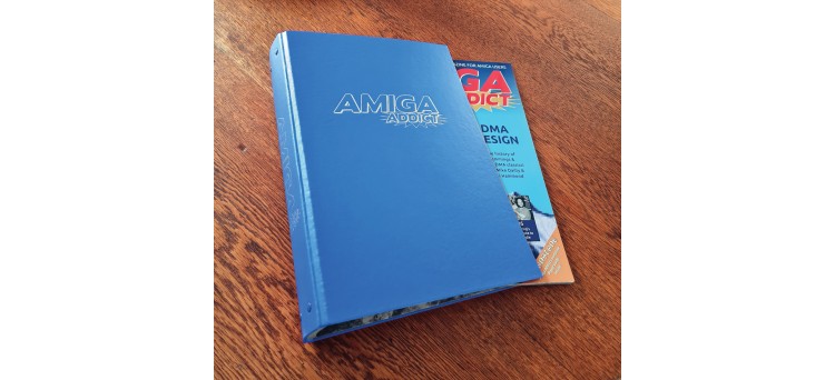 Amiga Addict magazine binder