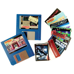 Amiga Addict Coverdisk Labels, Coverdisc CDs and Floppy Disks