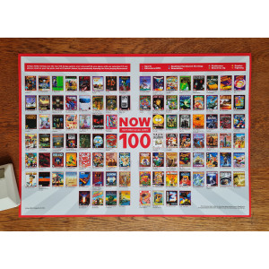 Top 100 Best Amiga Games Ever Wall Poster Art Print - A2 Size