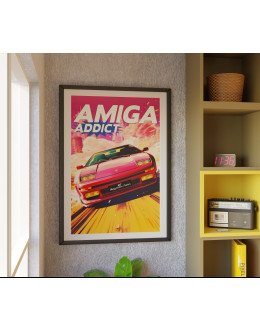 Amiga Magnetic Fields Wall Poster Art Print - A2 Size