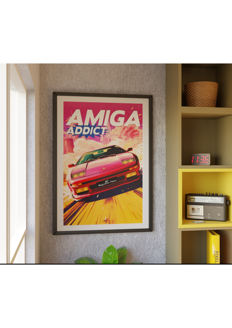 Amiga Magnetic Fields Wall Poster Art Print - A2 Size