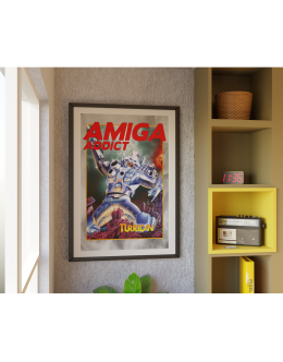 Amiga Turrican Wall Poster Art Print - A2 Size